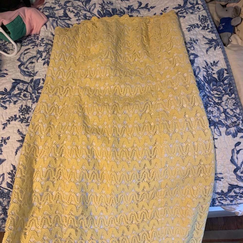 Lilly pulitzer strapless dress!
